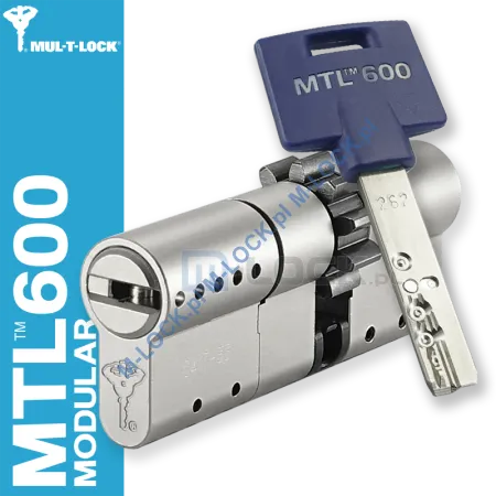 MUL-T-LOCK MTL 600 Modular / Interactive+ 33/48ZN (81 mm), wkładka patentowa