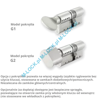 MUL-T-LOCK Classic Modular 50/65NN (115 mm), wkładka patentowa - 6