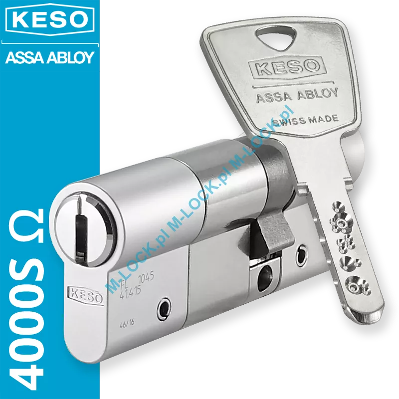 KESO 4000S Omega 30/55NN (85 mm), wkładka patentowa
