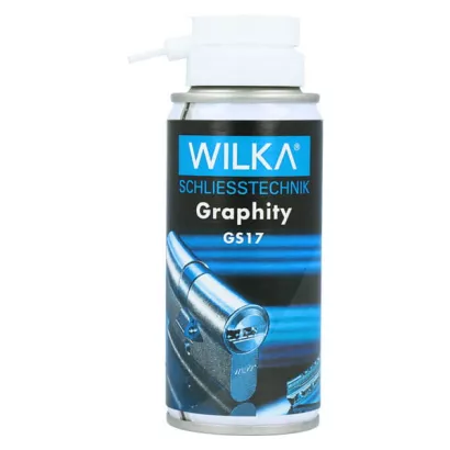 WILKA Graphity GS17, profesjonalny spray do konserwacji zamków i cylindrów (100 ml)