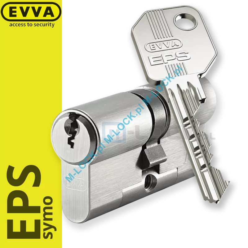 EVVA EPS 31/31NNsymo (62 mm), wkładka patentowa