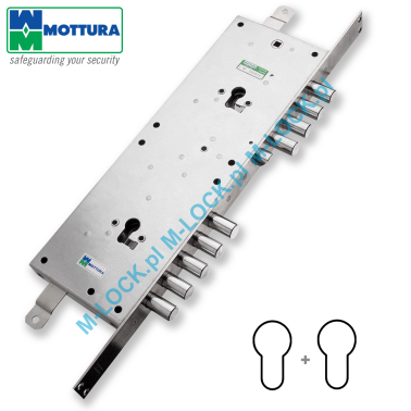 MOTTURA 85.774 zamek centralny-rozporowy, dwukluczowy (zależny)