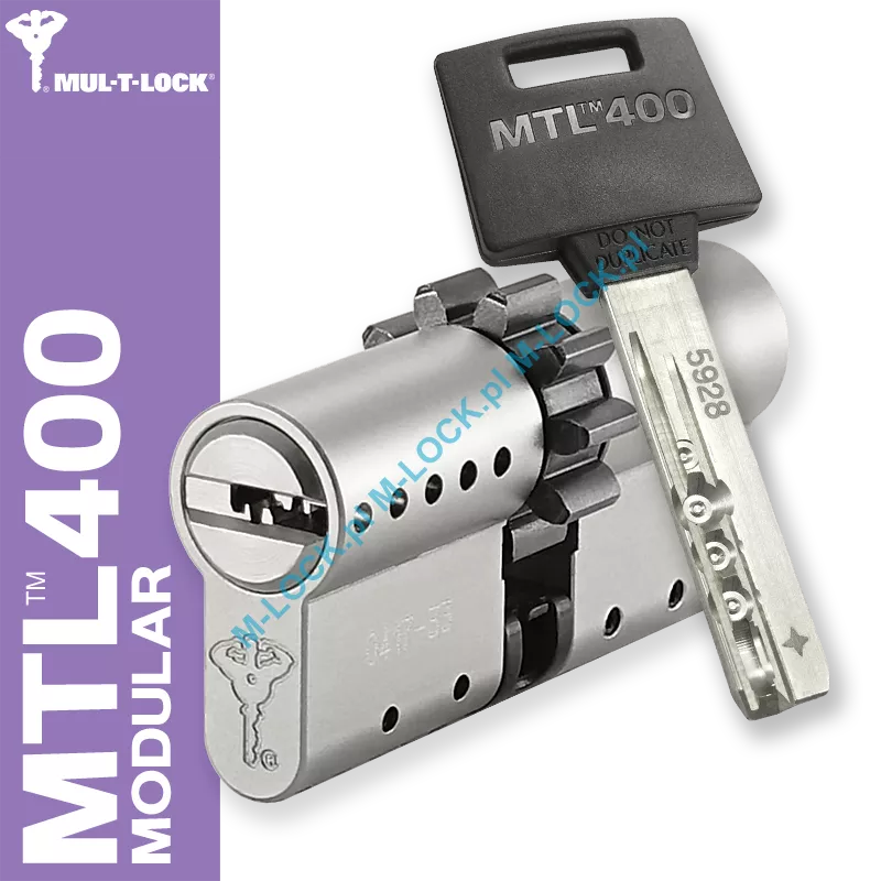 MUL-T-LOCK MTL 400 Modular / Classic PRO 33/33ZN (66 mm), wkładka patentowa