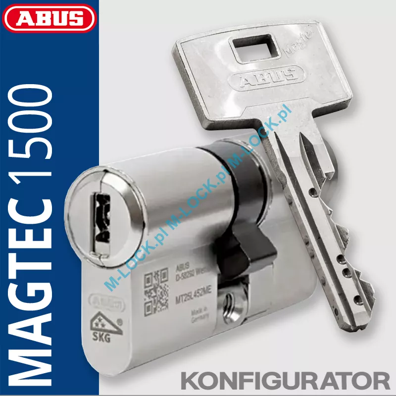 ABUS MAGTEC 1500 - wkładka patentowa magnetyczna modułowa (konfigurator)
