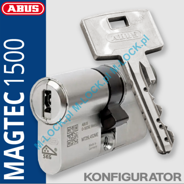 ABUS MAGTEC 1500 - wkładka patentowa magnetyczna modułowa (konfigurator)