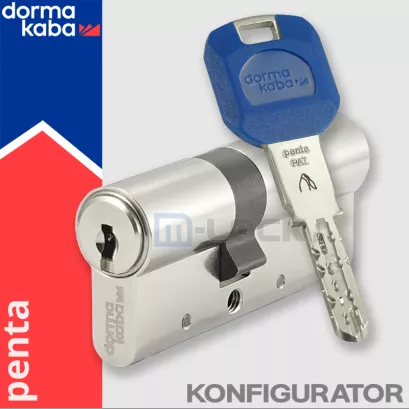 DormaKaba PENTA, wkładka patentowa (konfigurator)
