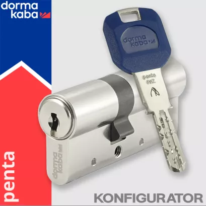 DormaKaba PENTA, wkładka patentowa (konfigurator)