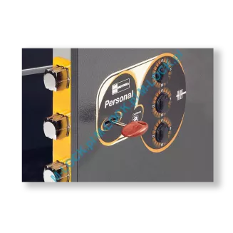 MOTTURA 11.2420 PERSONAL sejf ścienny z zamkiem kluczowym i mechanizmem szyfrowym (18 l) - 4