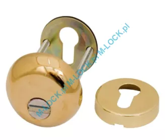 CIPIERRE 360-B, rozeta antywłamaniowa (kolor czarny) - 6