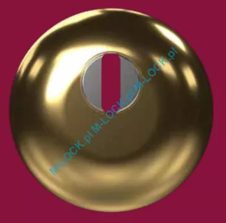 CIPIERRE 360-B, rozeta antywłamaniowa (kolor czarny) - 5