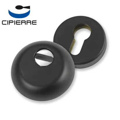 CIPIERRE 360-B, rozeta antywłamaniowa (kolor czarny)