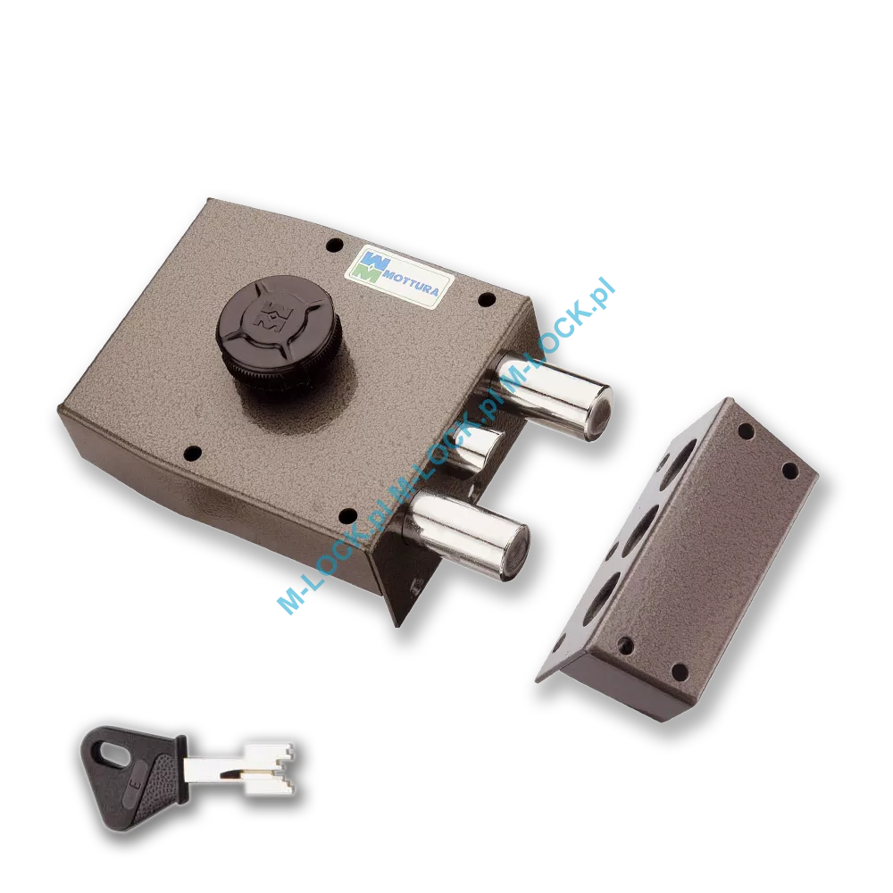 MOTTURA 30.411 zamek na klucz typu POMPA z zatrzaskiem