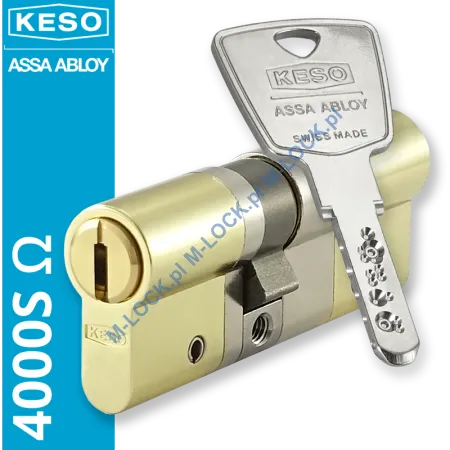 KESO 4000S Omega 35/45NGL (80 mm), wkładka patentowa