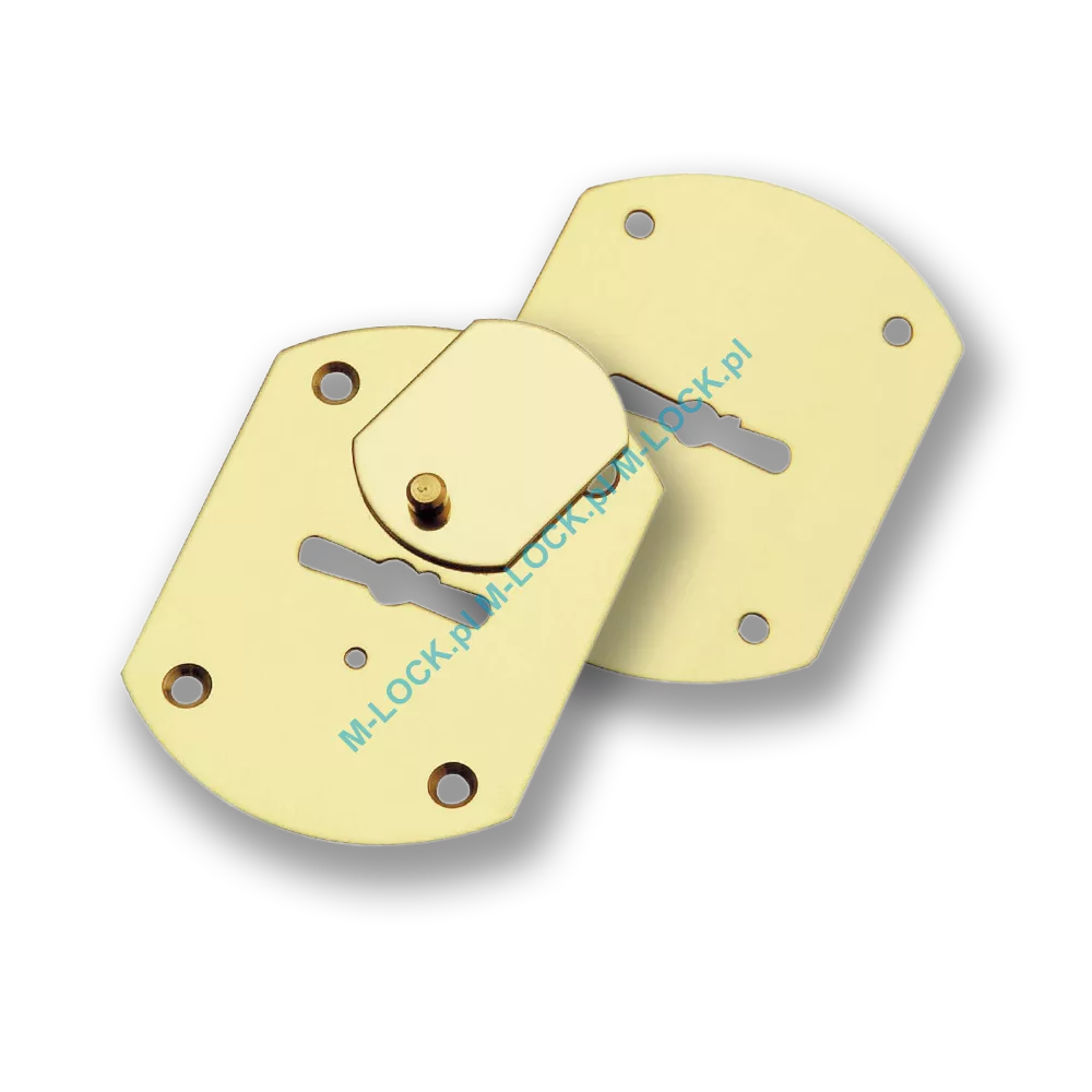 Szyldy kluczowe MOTTURA 95.299bOLV, mosiądz błyszczący
