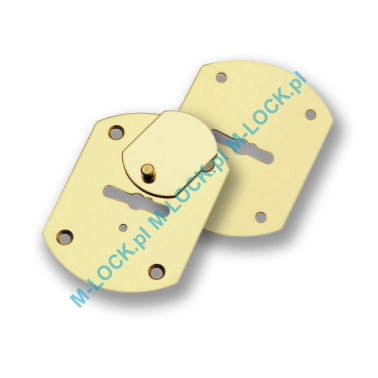 Szyldy kluczowe MOTTURA 95.299bOLV, mosiądz błyszczący