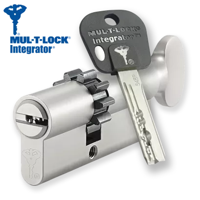 MUL-T-LOCK Integrator 31/40G1ZN (71 mm), wkładka patentowa z pokrętłem