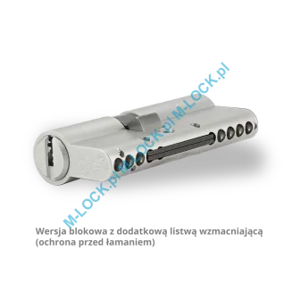 MUL-T-LOCK Classic 33/43ZN (76 mm), wkładka patentowa do drzwi WITEX Super-Lock (wzmocniona) - 3