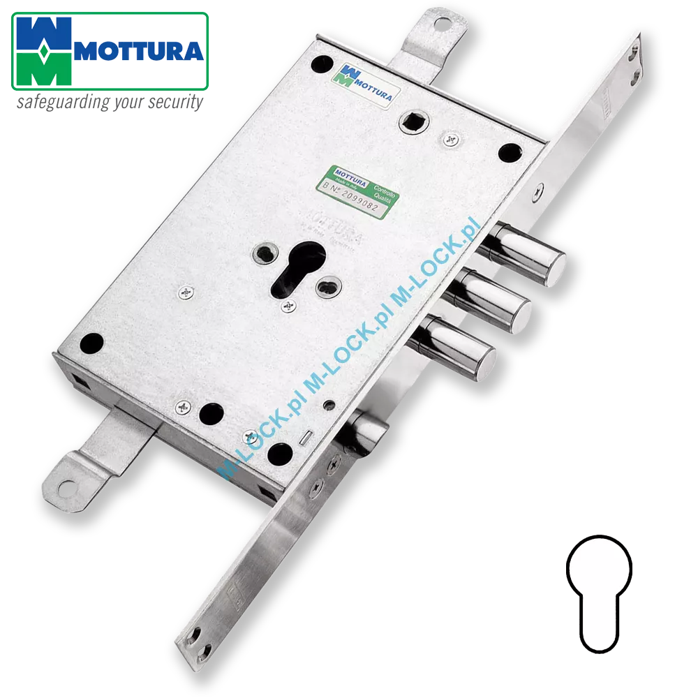 MOTTURA 85.971.3 zamek centralny-rozporowy