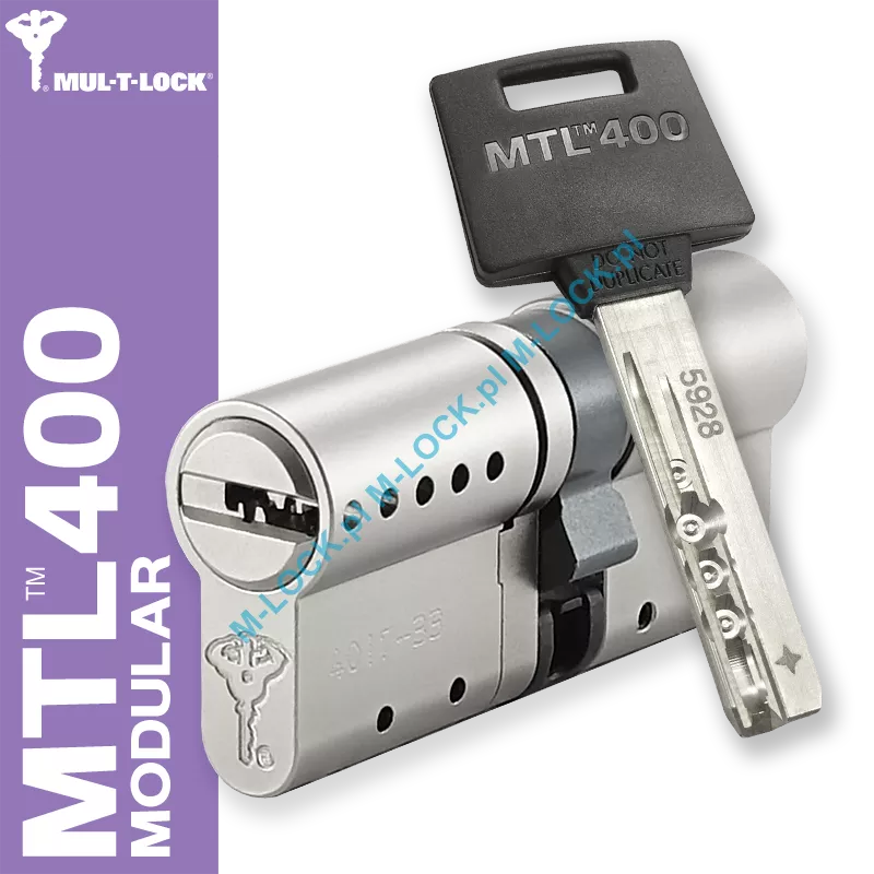 MUL-T-LOCK MTL 400 Modular / Classic PRO 31/38NN (69 mm), wkładka patentowa