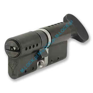 MUL-T-LOCK MTL 400 Modular / Classic PRO 31/40G1NB (71 mm), wkładka patentowa z pokrętłem - black nickel - 3