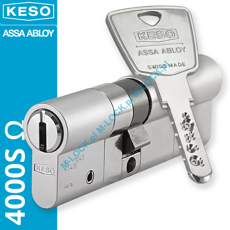 KESO 4000S Omega 40/60NN (100 mm), wkładka patentowa