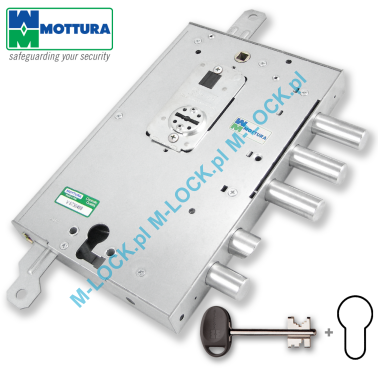 MOTTURA 89.NR487GRD/S zamek centralny-rozporowy do drzwi GARDESA