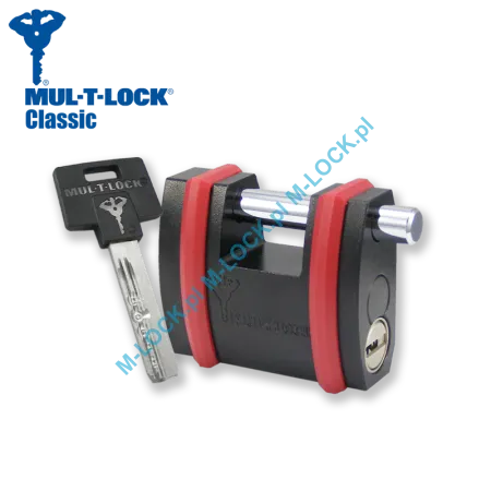 MUL-T-LOCK Classic SBNE10, kłódka hartowana