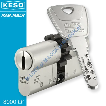 KESO 8000S Omega2 30/35ZN (65 mm), wkładka patentowa