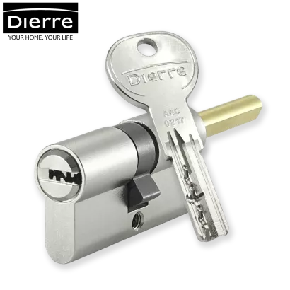 Dierre NEOS 30/30GUNN (60 mm), wkładka bębenkowa z uniwersalną sztycą pokrętła