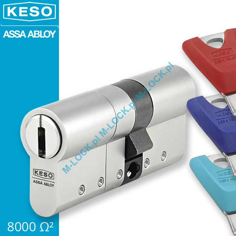 KESO 8000S Omega2 45/70NNC (115 mm), wkładka patentowa