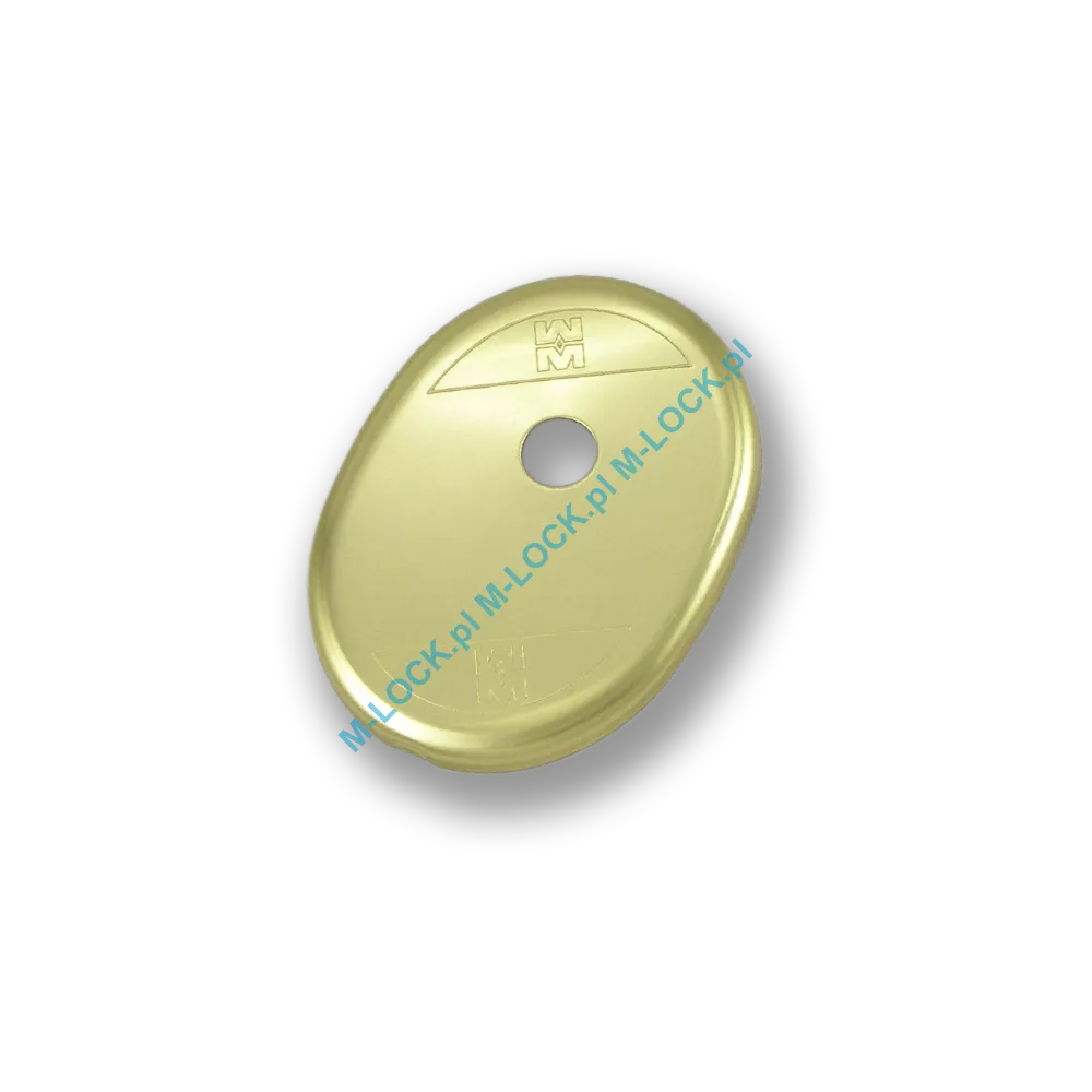 Szyld MOTTURA 95.322OLV, mosiądz błyszczący