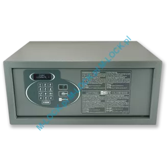 MOTTURA 10.HE7900 HOKEY sejf hotelowy wolnostojący z elektronicznym zamkiem szyfrowym (23 l) - 4
