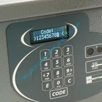 MOTTURA 10.HE7900 HOKEY sejf hotelowy wolnostojący z elektronicznym zamkiem szyfrowym (23 l) - 5
