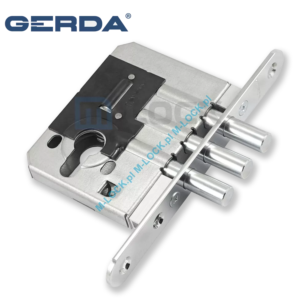GERDA ZW-550N-60, zamek dodatkowy-wpuszczany