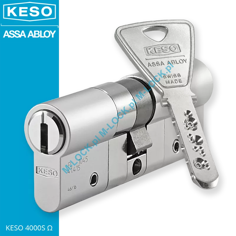 KESO 4000S Omega A.505 40/40NN (80 mm), wkładka patentowa