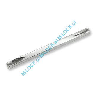 RB SHOAM, szyld antywłamaniowy do drzwi izraelskich (chrom satyna) - 3