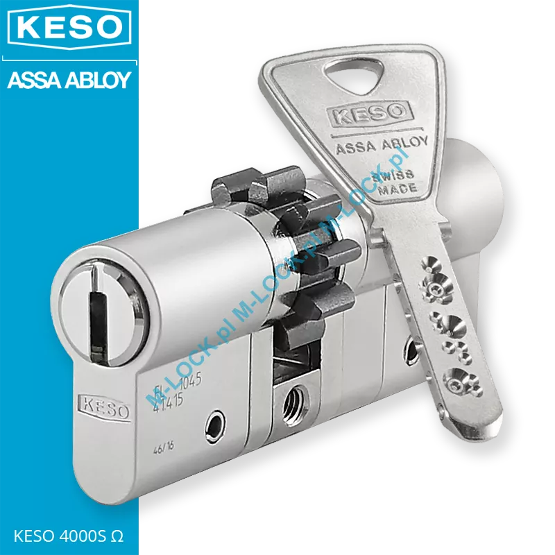 KESO 4000S Omega A.505 35/45ZN (80 mm), wkładka patentowa