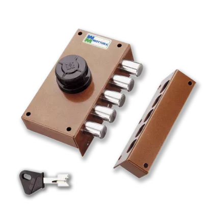 MOTTURA 30.407 zamek na klucz typu POMPA