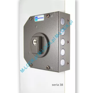 MOTTURA 38.610 zamek na wkładkę patentową z zatrzaskiem - 9