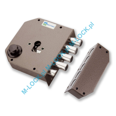MOTTURA 38.610 zamek na wkładkę patentową z zatrzaskiem