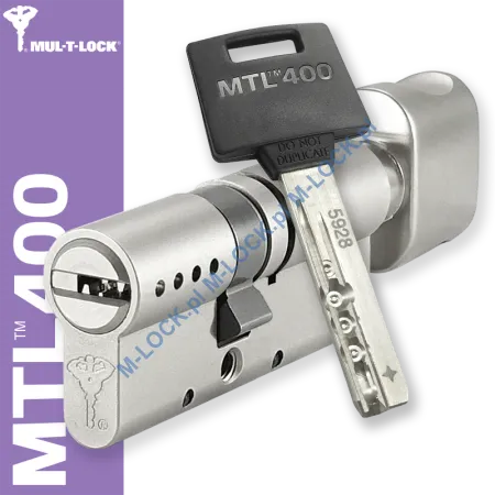 MUL-T-LOCK MTL 400 / Classic PRO 31/40G2NN (71 mm), wkładka patentowa z gałką