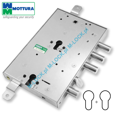 MOTTURA 89.8589GRD/S zamek centralny-rozporowy do drzwi GARDESA