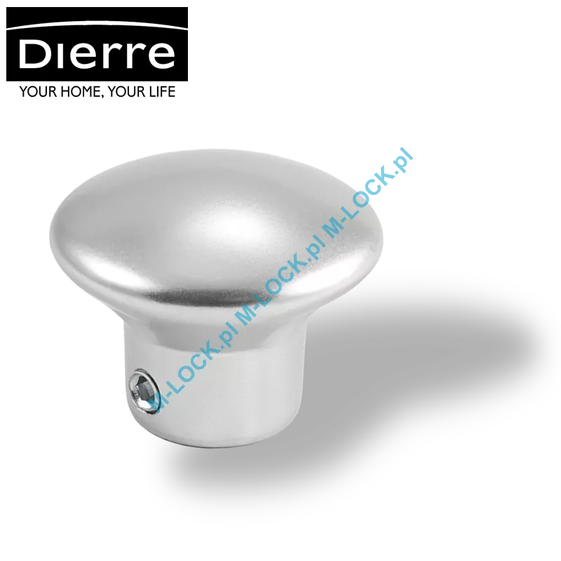 DIERRE - pokrętło G1 do wkładki profilowej, chrom matowy