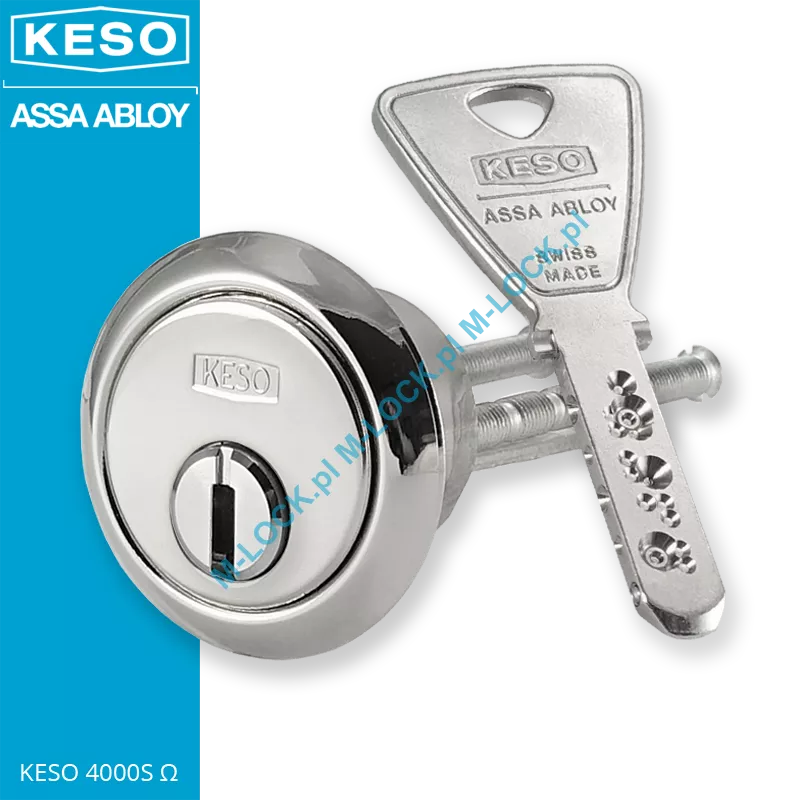 KESO 4000S Omega A.505 RIM/N, cylinder zamka nawierzchniowego
