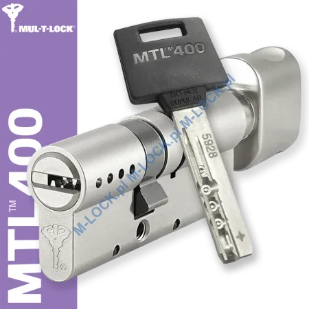 MUL-T-LOCK MTL 400 / Classic PRO 31/45G2NN (76 mm), wkładka patentowa z gałką