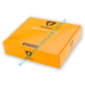 RB DYNAMIC 33/43ZN (76 mm), wkładka patentowa do drzwi WITEX Superlock - 4