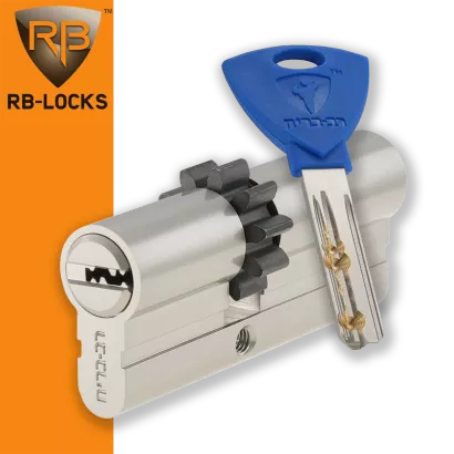 RB DYNAMIC 33/43ZN (76 mm), wkładka patentowa do drzwi WITEX Superlock