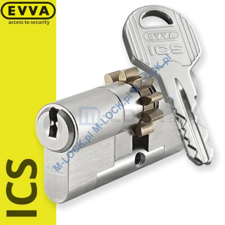 EVVA ICS 31/41ZN (72 mm), wkładka patentowa do drzwi WITEX Super-Lock