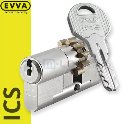 EVVA ICS 31/41ZN (72 mm), wkładka patentowa do drzwi WITEX Super-Lock