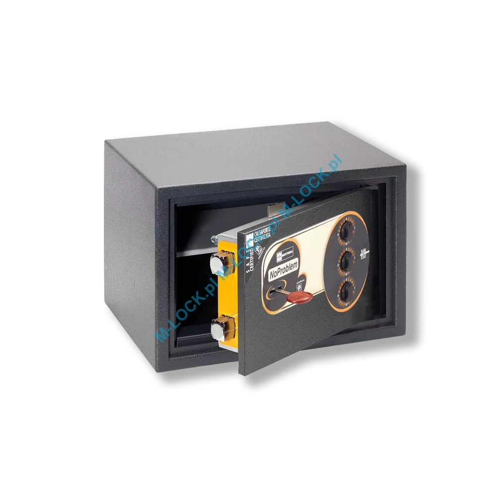 MOTTURA 11.KC130 NO PROBLEM sejf wolnostojący z zamkiem kluczowym i mechanizmem szyfrowym (12 l)